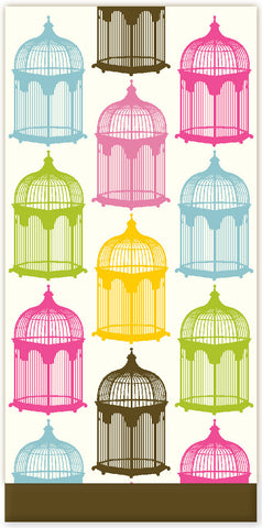 Bird Cage Note Pad